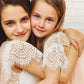 Anastasia in Blush/Apricot ~ Party or Flower Girl Dress