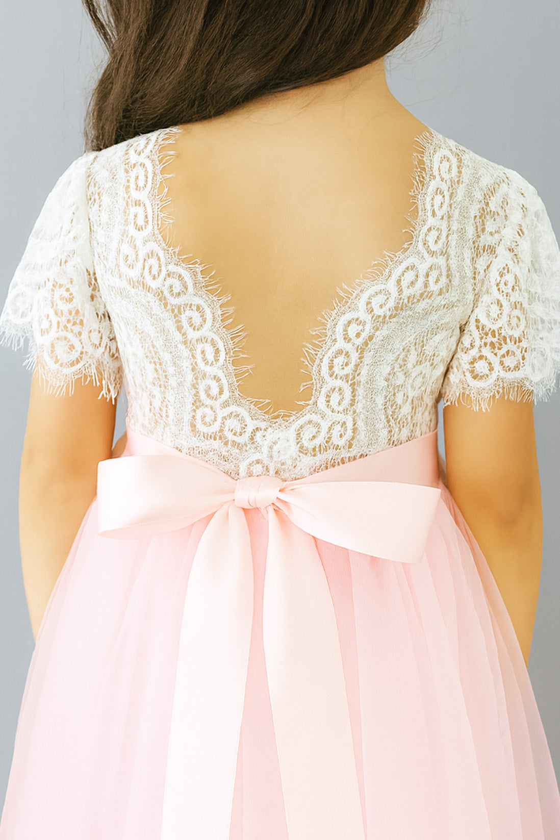 Anastasia in Baby Pink ~ Party or Flower Girl Dress