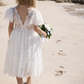 Anya in Ivory White ~ Party or Flower Girl Dress