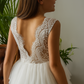 Aria in Ivory White (Baby + Toddler)  Party or Flower Girl Dress