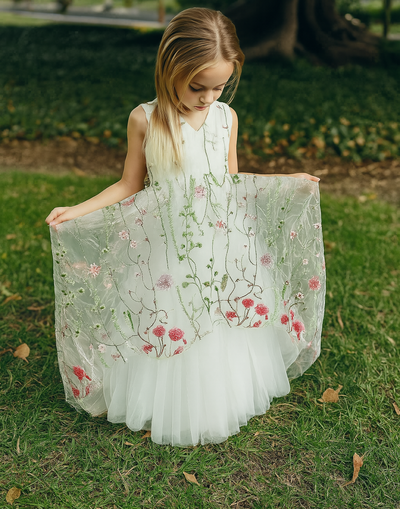 Ariel - Flower Girl or Party Dress
