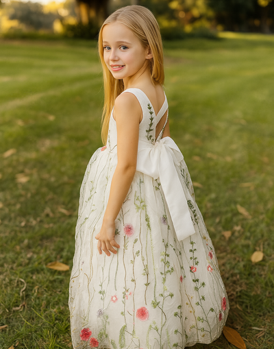 Ariel - Flower Girl or Party Dress