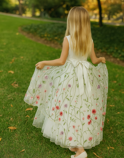 Ariel - Flower Girl or Party Dress