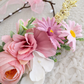 Aspen Flower Crown + Pink Satin Drawstring Bag Ages 2+ upwards