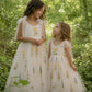 Athena Full Length ~ Ivory White Party or Flower Girl Dress