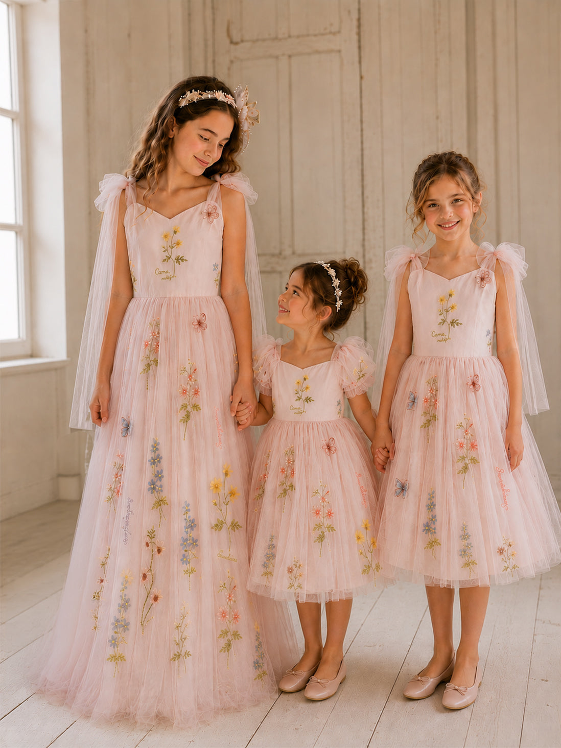Charlee in Ballet Pink ~ Flower Girl /Party Dress (New Dimensions)