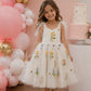 Athena (Baby + Toddler) Ivory White Party or Flower Girl Dress