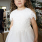 Audrey in Ivory White ~ Party or Flower Girl Dress