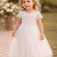 Audrey in Ivory White  (Baby + Toddler) ~ Party or Flower Girl Dress