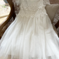 Audrey in Ivory White ~ Party or Flower Girl Dress