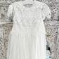 Audrey in Ivory White ~ Party or Flower Girl Dress