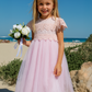 Audrey in Pink ~ Party or Flower Girl Dress