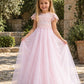 Audrey in Pink ~ Party or Flower Girl Dress