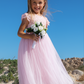 Audrey in Pink (Baby + Toddler) ~ Party or Flower Girl Dress