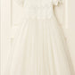 Audrey in Ivory White ~ Party or Flower Girl Dress