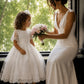 Bella Ivory White - Flower Girl or Ceremonial Dress