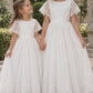 Bella Ivory White - Flower Girl or Ceremonial Dress (Baby + Toddler)