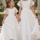 Bella Ivory White - Flower Girl or Ceremonial Dress (Baby + Toddler)
