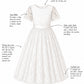 Bella Ivory White - Flower Girl or Ceremonial Dress