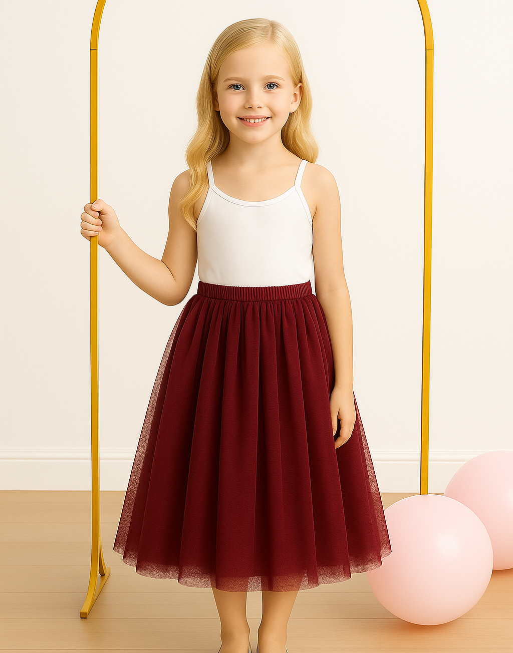 Enchanted Ruffle Tutu in Berry Bloom