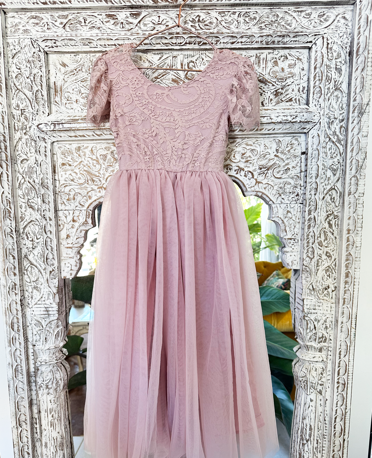 Blossom in Dusty Rose ~ Flower Girl or Party Girl Dress