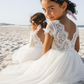 Blossom in Ivory White ~ Flower Girl or Party Girl Dress