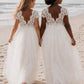 Blossom in Ivory White ~ Flower Girl or Party Girl Dress