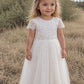 Blossom in Ivory White (Baby + Toddler)  ~ Flower Girl or Party Girl Dress