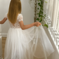 Blossom in Ivory White ~ Flower Girl or Party Girl Dress
