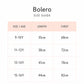 Belle ~ Ivory White Tulle Bolero