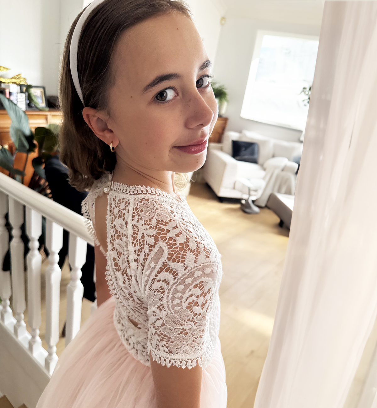 Bonnie in Baby Pink ~ Party Dress or Flower Girl Dress