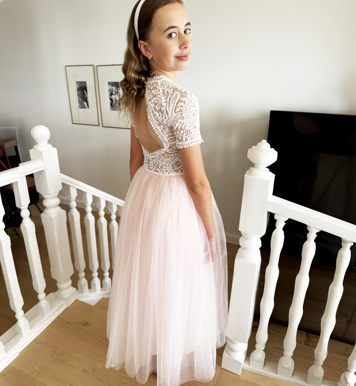Bonnie in Baby Pink ~ Party Dress or Flower Girl Dress