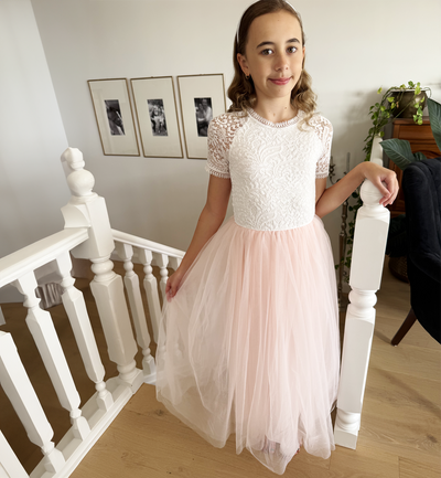 Bonnie in Baby Pink ~ Party Dress or Flower Girl Dress