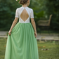 Bonnie in Apple Green ~ Party or Flower Girl Dress
