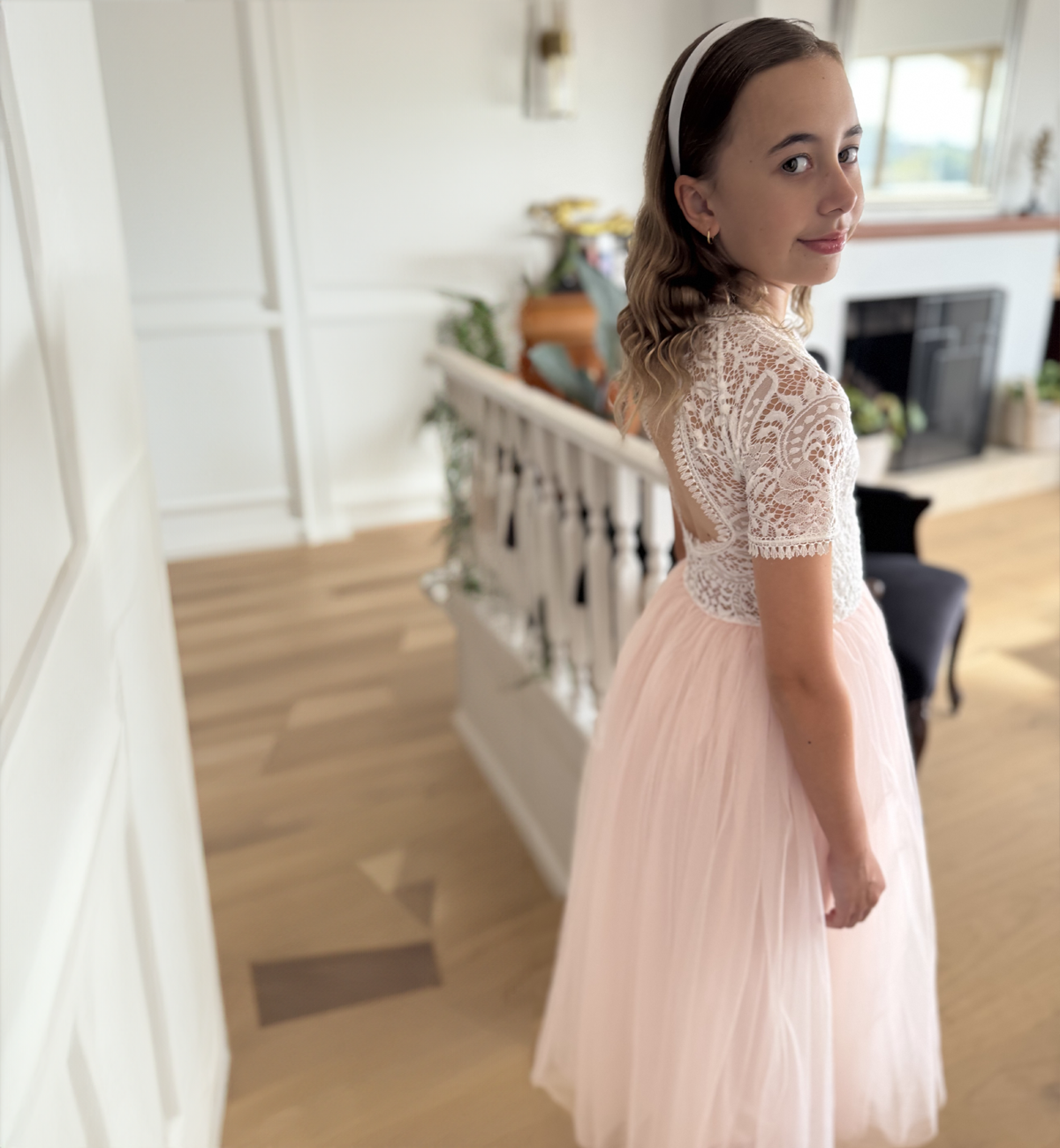 Bonnie in Baby Pink ~ Party Dress or Flower Girl Dress