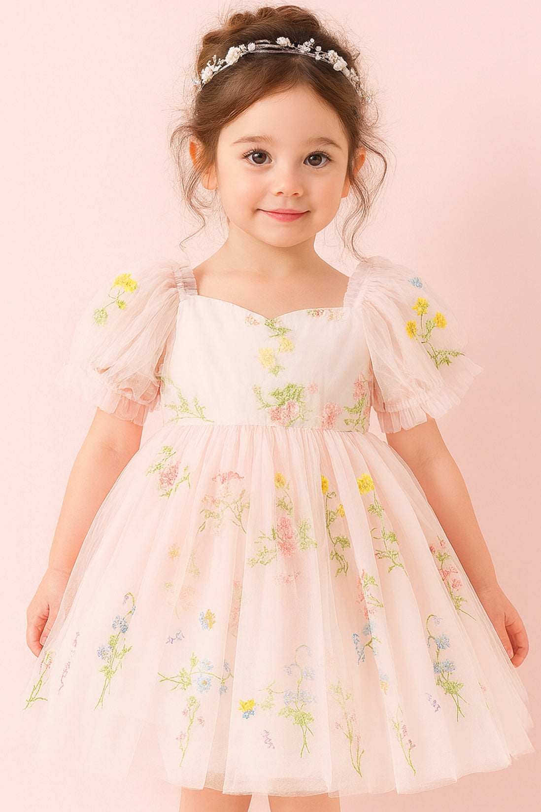 Charlee in Ballet Pink ~ Flower Girl /Party Dress