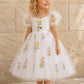 Charlee in Ivory White ~ Flower Girl /Party Dress