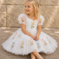 Charlee in Ivory White ~ Flower Girl /Party Dress