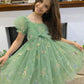 Charlee in Apple Green ~ Flower Girl /Party Dress