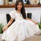 Charlee in Ivory White (Baby + Toddler) ~ Flower Girl /Party Dress