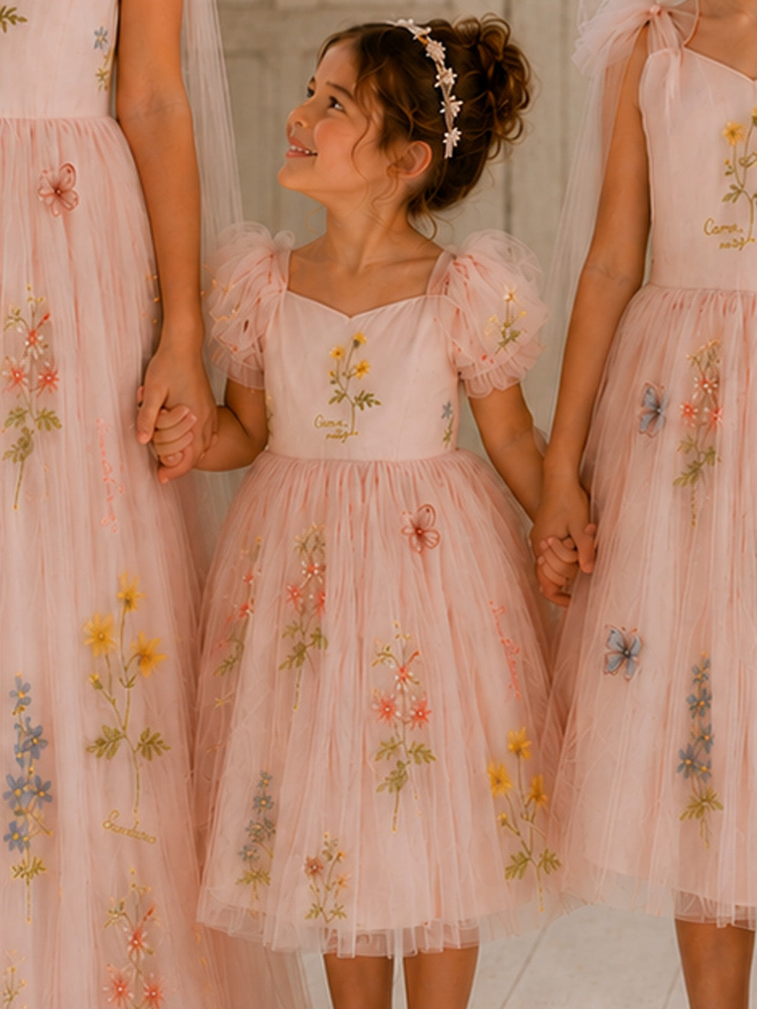 Charlee in Ballet Pink ~ Flower Girl /Party Dress (New Dimensions)