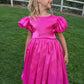 Cinnamon in Fuchsia Party Girl or Flower Girl Dress