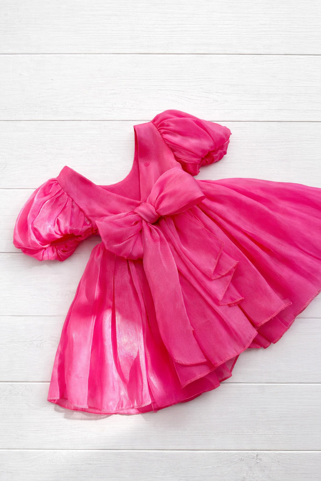 Cinnamon in Fuchsia Party Girl or Flower Girl Dress