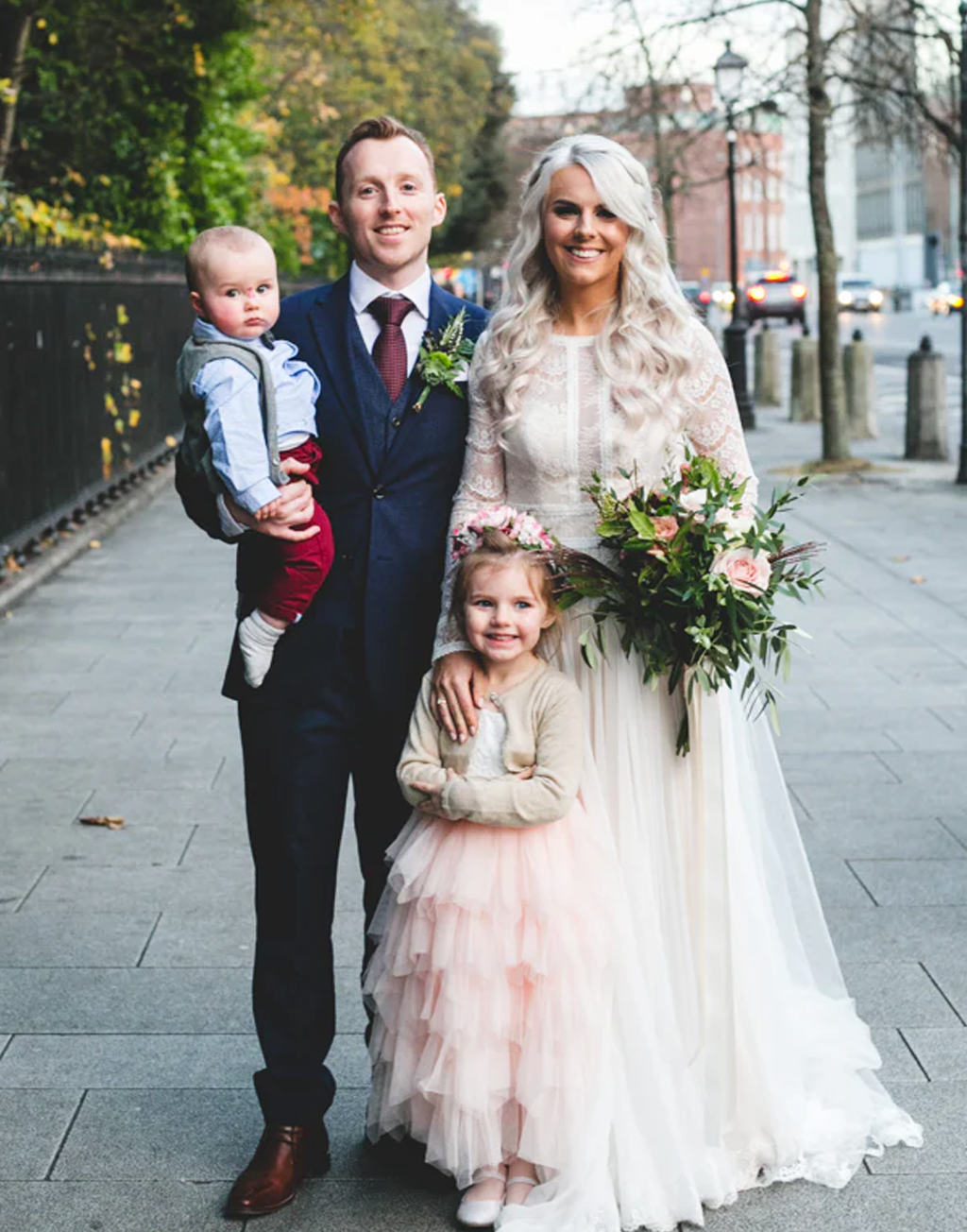 Coco in Blush/Apricot~ Luxurious Tulle Flower Girl | Party Dress