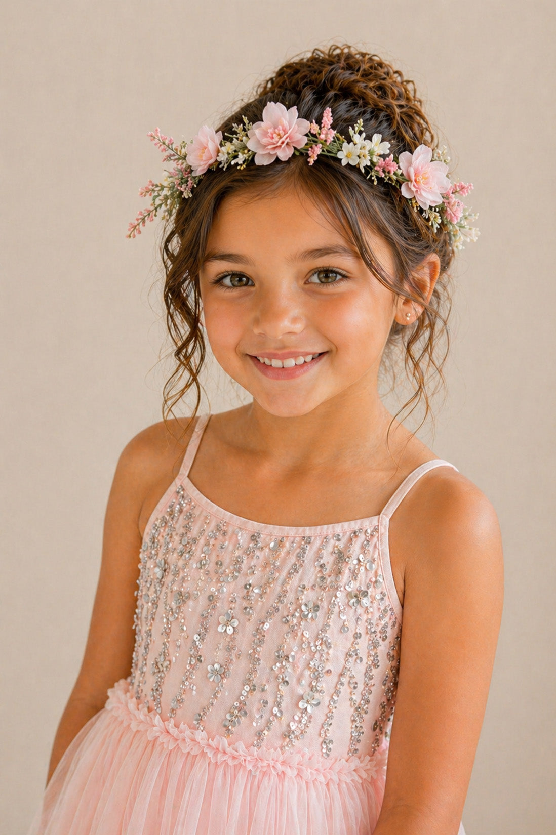 PREORDER - Daisy ~ Ballet Pink Party Girl Dress /Flower Girl Dress