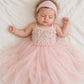 Fiora in Ballet Pink Party Dress + Bolero (Tween/Teen)