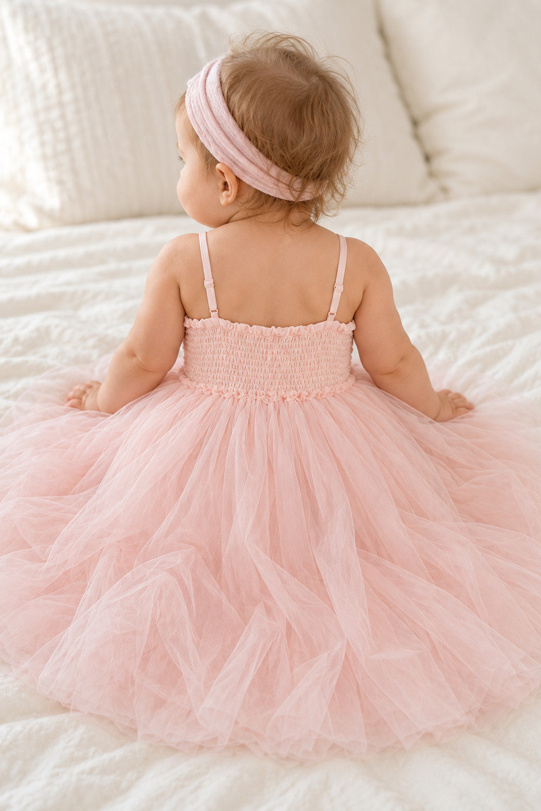 Daisy ~ Ballet Pink Party Girl Dress /Flower Girl Dress {Baby + Toddler}