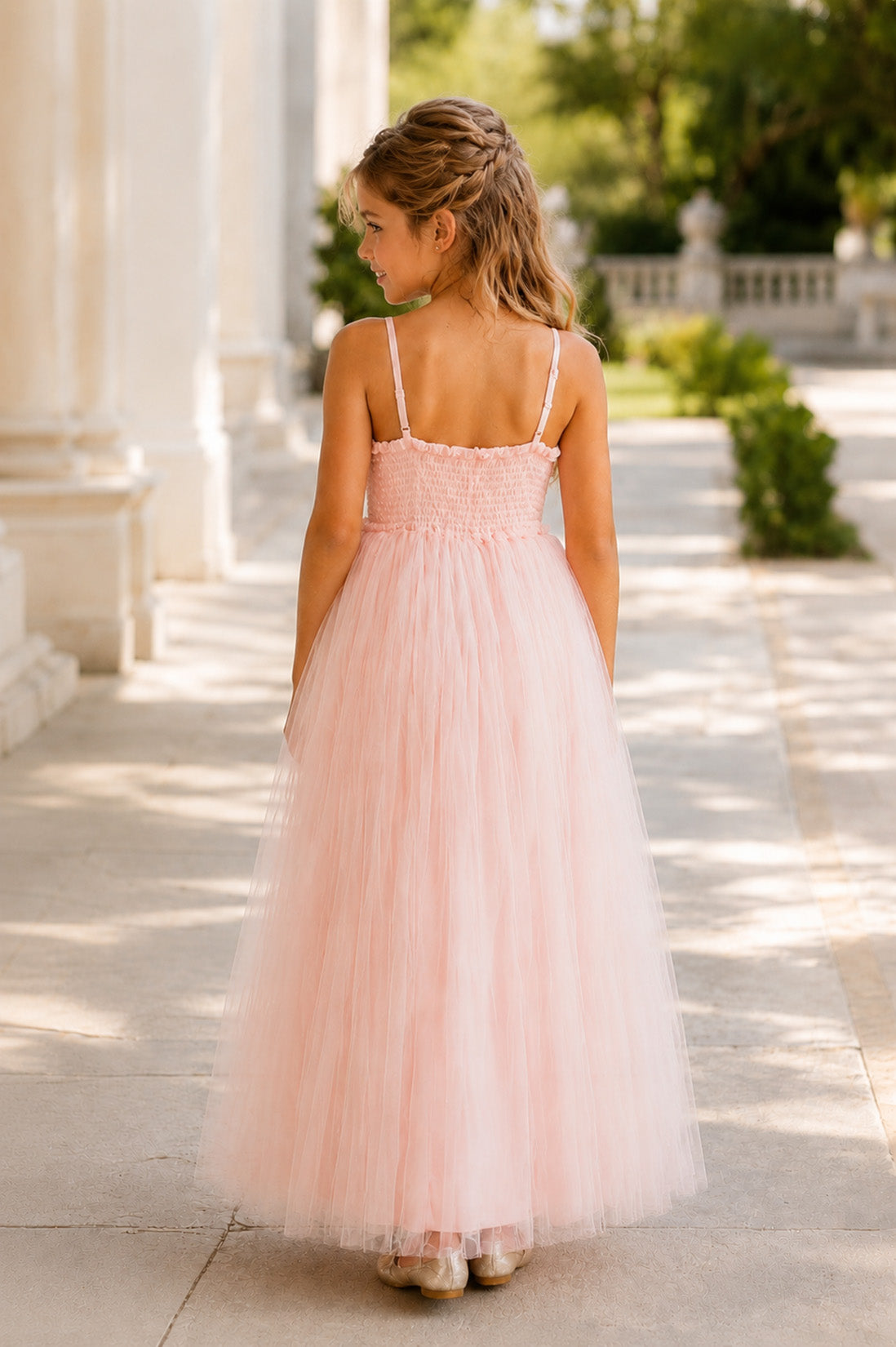 Daisy ~ Ballet Pink Party Girl Dress /Flower Girl Dress