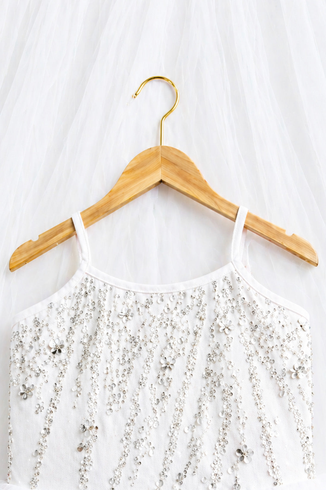 PREORDER - Daisy ~ Ivory White Party Girl Dress /Flower Girl Dress