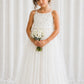 Daisy ~ Ivory White Party Girl Dress /Flower Girl Dress